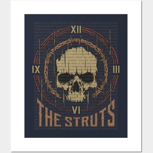 The Struts Vintage Skull Posters and Art